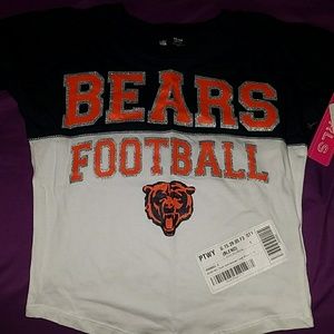 Girl's Size S Chicago Bears Long-Sleeve Tee